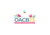 design bee two flowers logo