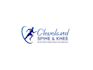make a modern spine and knee center logo design