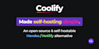 set up coolify on your host with docker
