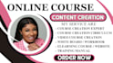 online course content, thinkific kajabi course, video course,course creation PPT