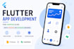 develop flutter app for android and ios with firebase or supabase