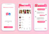 develop social chat app, video app, flutter app social media app, dating app