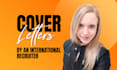 deliver a cover letter written by a recruiter