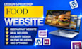 restaurant website food website food shopify online delivery shopify food seo