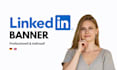 create a professional linkedin banner