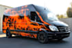 design creative vehicle wrap, car wrap, truck wrap
