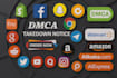 draft and submit dmca takedown notices to protect your content
