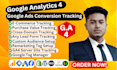 fix or setup google analytics 4 ga4 ecommerce and ads conversion tracking by GTM
