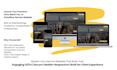 design limousine, chauffeur and taxi booking website