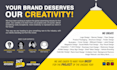 create graphic design solutions for all your branding needs