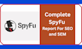 provide spyfu report for you or your competitors website