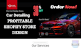 car shopify store car rental website auto car website car dealer landing page