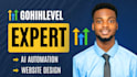 build gohighlevel website, ghl sales funnel, ghl landing page ghl automation