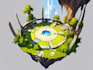 draw environment concept art, fantasy worlds