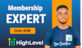 setup skool community skool course creation ghl membership mighty network