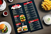 do creative restaurant menu design