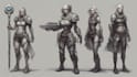 draw fantasy scifi custom characters and concept