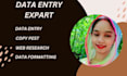 do data entry, copy pest,web research