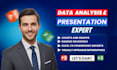 create graphs, charts and excel data analysis in powerpoint