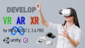 create immersive virtual reality experiences for meta quest using unity