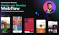 develop, update webflow website, convert figma to webflow, webflow developer pro
