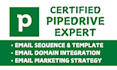 do pipedrive email sequence email template design marketing domain integration