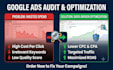 audit and optimize your google ads PPC campaign to lower CPC