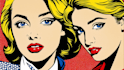 draw pop art or roy lichtenstein style