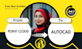convert point cloud to autocad, sketchup, revit, PDF to cad