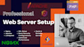 deploy vps server on digitalocean, AWS, google cloud, azure, linode and configs