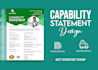 design professional government capability statements to elevate your brand