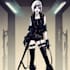 make dark, punk, goth, horror character