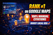 build high quality local citations for google maps ranking