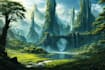 make a professional environmental concept art