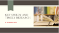 research anything in 24 hours