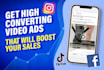 create ecommerce ads and dropshipping ads