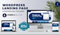 design a custom wordpress landing page for conversions