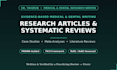 write medical and dental research and articles