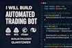 build automated trading bot for mt4, mt5, ctrader, nt8, quantower, tradestation