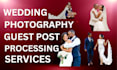 do high da SEO guest post article on wedding event photography real blog