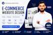 create design, redesign, ecommerce website by woo commerce