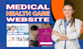design medical and healthcare website