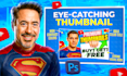 design professional youtube thumbnails, thumbnail CTR boost