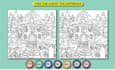 draw hidden object and spot the  difference picture