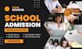 design school brochure, nursery ebook, school flyer, banner, school yearbook