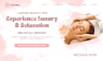 design medical spa website wellness website  spa website