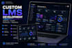 develop a custom lms, elearning platform, or online course app