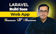 build laravel saas web app with ai integration and rest API
