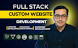 website development as full stack web developer PHP laravel HTML CSS vuejs