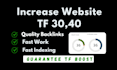 increase majestic trust flow 30 plus